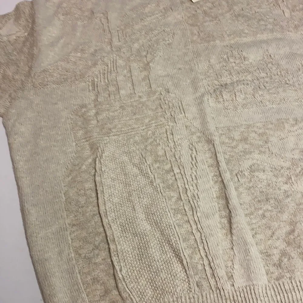 NWT Vintage 80s Cypress Links Golf Scenery Knit‎ Crewneck Sweater Size XL